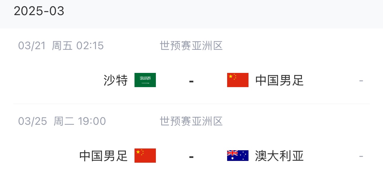  王大雷染紅下輪停賽，3月兩場18強賽前他將無比賽可踢