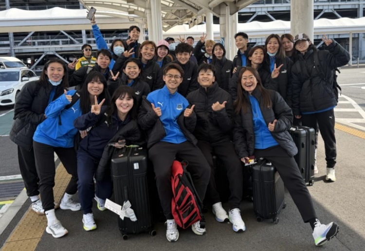  武漢女足前往日本參加女足亞冠！王霜曬照：日本，我們來了