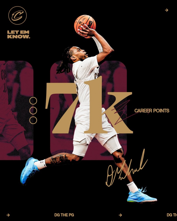  未來可期！加蘭騎士生涯得分達到7000分 隊史第11位！